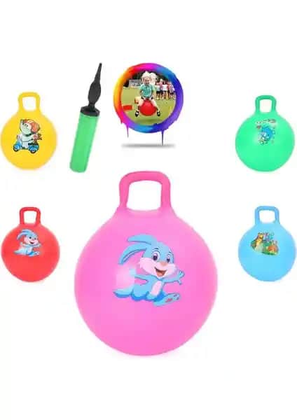 Masho Trend 90 kg Zıp Zıp Kanguru Topu: Çocuklar ve Yetişkinler İçin Güvenli Eğlence Aracı