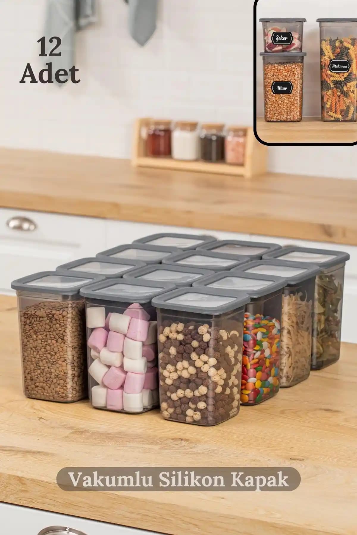 Modern Mutfaklar İçin Dayanıklı ve Estetik Silikon Saklama Kapları Ürün Rehberi