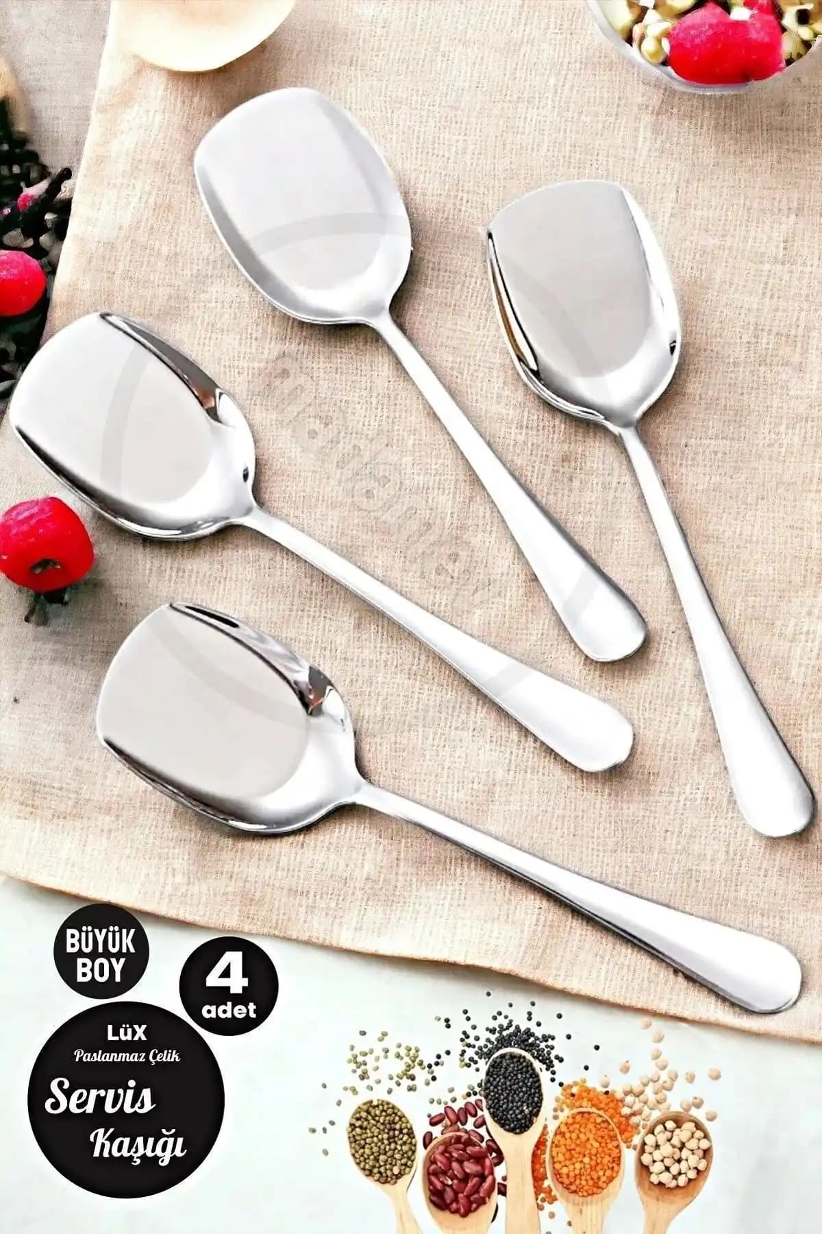 Mutfağınıza Uygun Servis Kaşığı Seçimi ve Dekoratif Modeller Rehberi