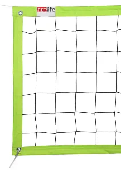 Netlife Voleybol Filesi Yeşil Renkli Dayanıklı ve Kolay Kurulum Özellikleriyle Sahalara Hazır