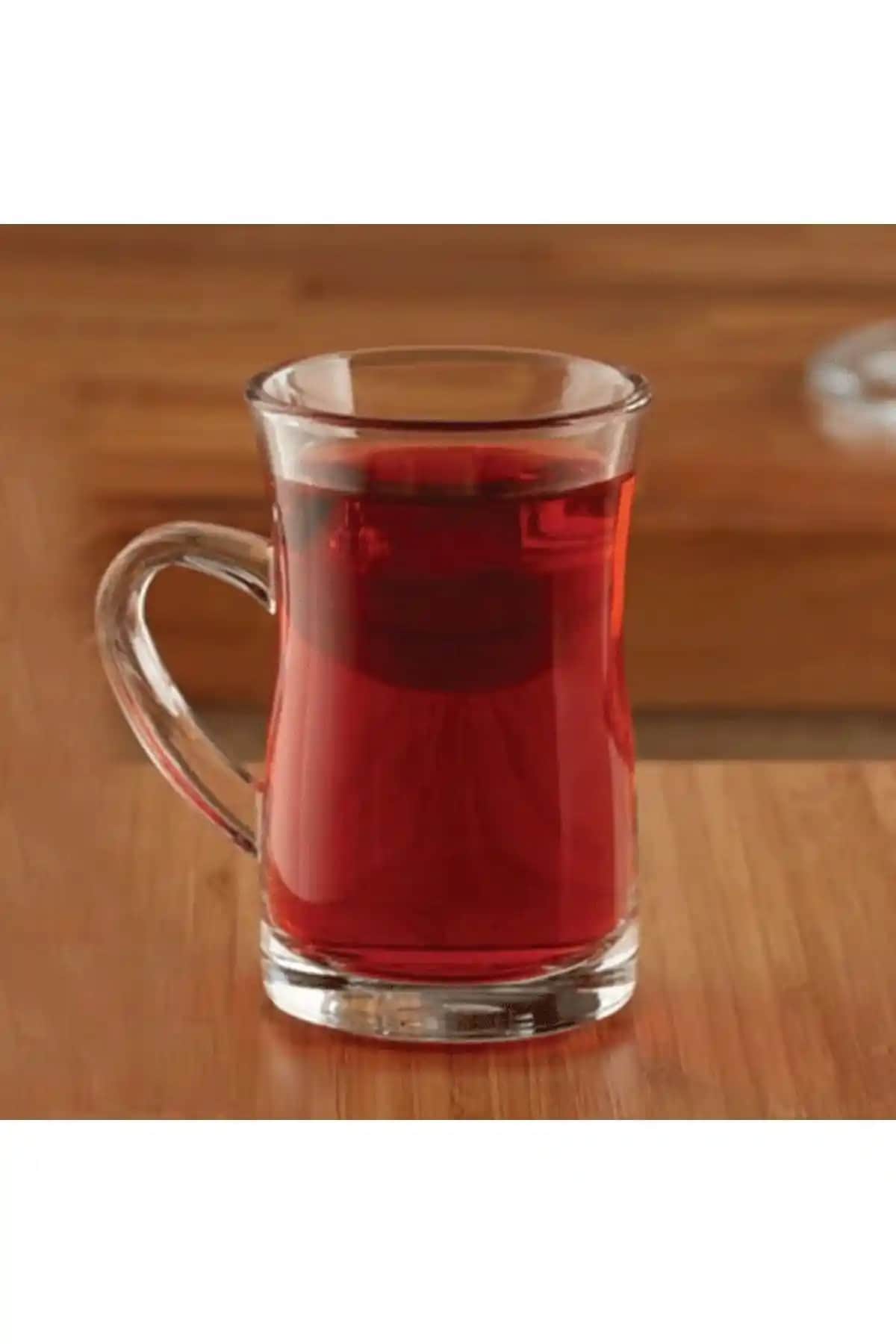 Paşabahçe Mila Kulplu Çay Bardağı: Şıklık ve İşlevselliğin Modern Birleşimi