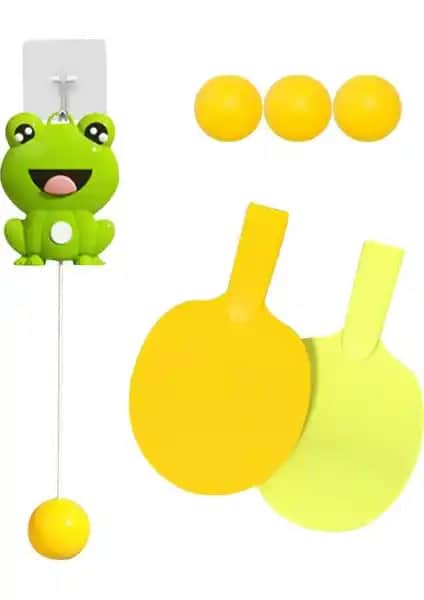 Perfk Masa Tenisi Kurbağa Çocuk Oyuncak Seti: Eğlence ve Gelişim İçin Pratik Çözüm