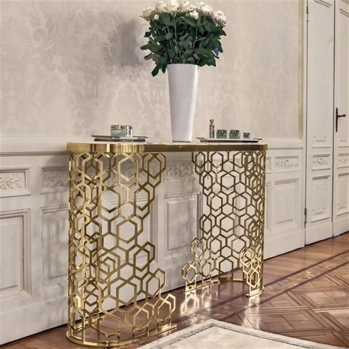 Petek Kaplama Dresuar ile Evinizde Şıklık ve Fonksiyonellik Bir Arada