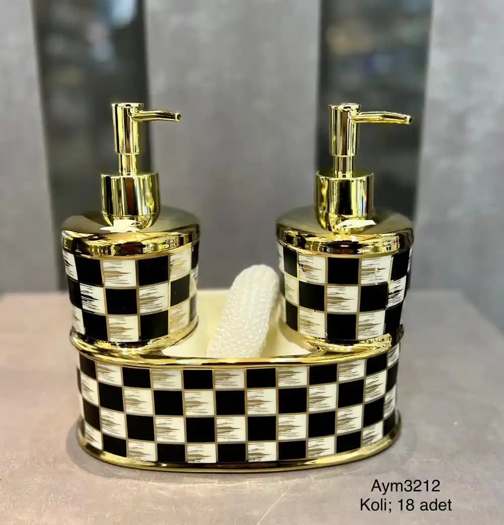 Porselen İkili Sıvı Sabunluklar: Şıklık ve Fonksiyonelliğin Modern Buluşması