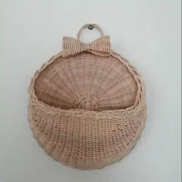 Rattan Duvar Sepetleri ile Evinize Doğal ve Şık Bir Dekorasyon Katın