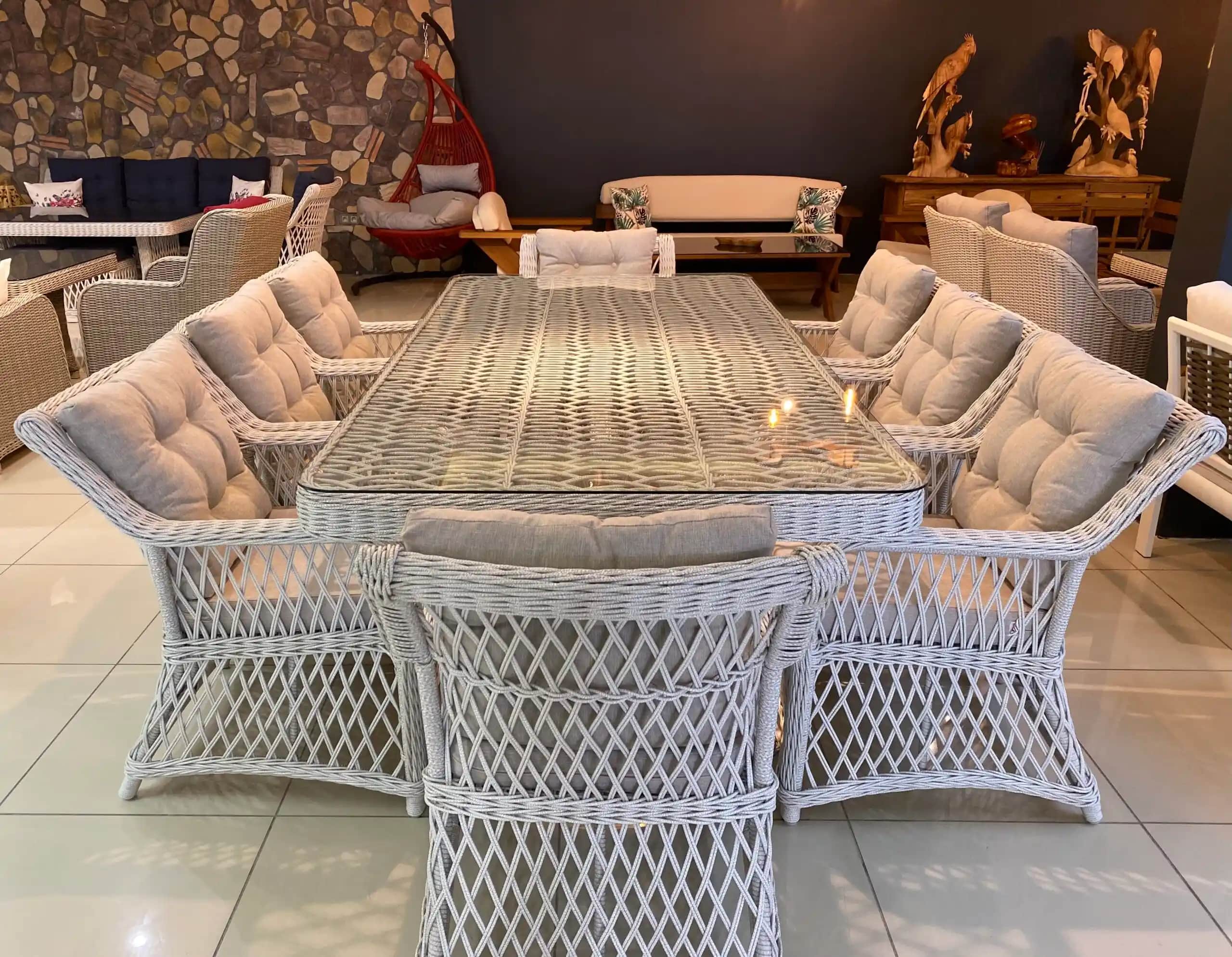 Rattan Yemek Takımı Seçenekleri ve Dekorasyonda Doğal Şıklık