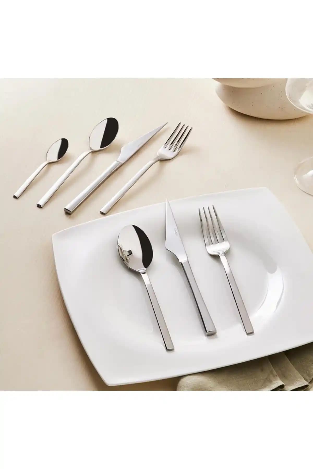 Sedir Elegance 84 Parça 12 Kişilik Çatal Kaşık Bıçak Takımı: Estetik ve Fonksiyonellik Bir Arada