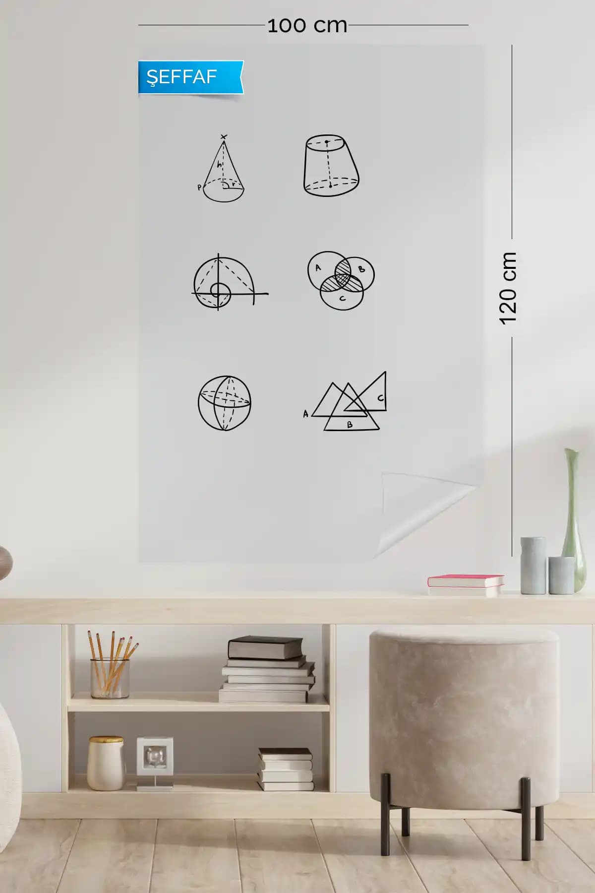 Şeffaf Duvar Tahtası ile Modern ve Fonksiyonel Dekorasyon Çözümleri