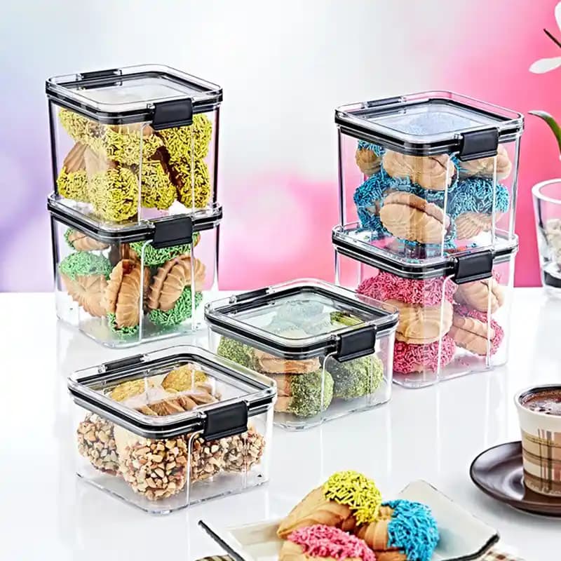 Şeffaf Saklama Kabı ile Modern Dekorasyon ve Fonksiyonellik Çözümleri