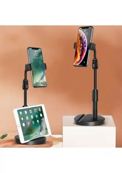 Sesengo Buffer Masa Üstü Tablet ve Telefon Tutucu Plastik Aparat Modern ve Fonksiyonel Tasarım