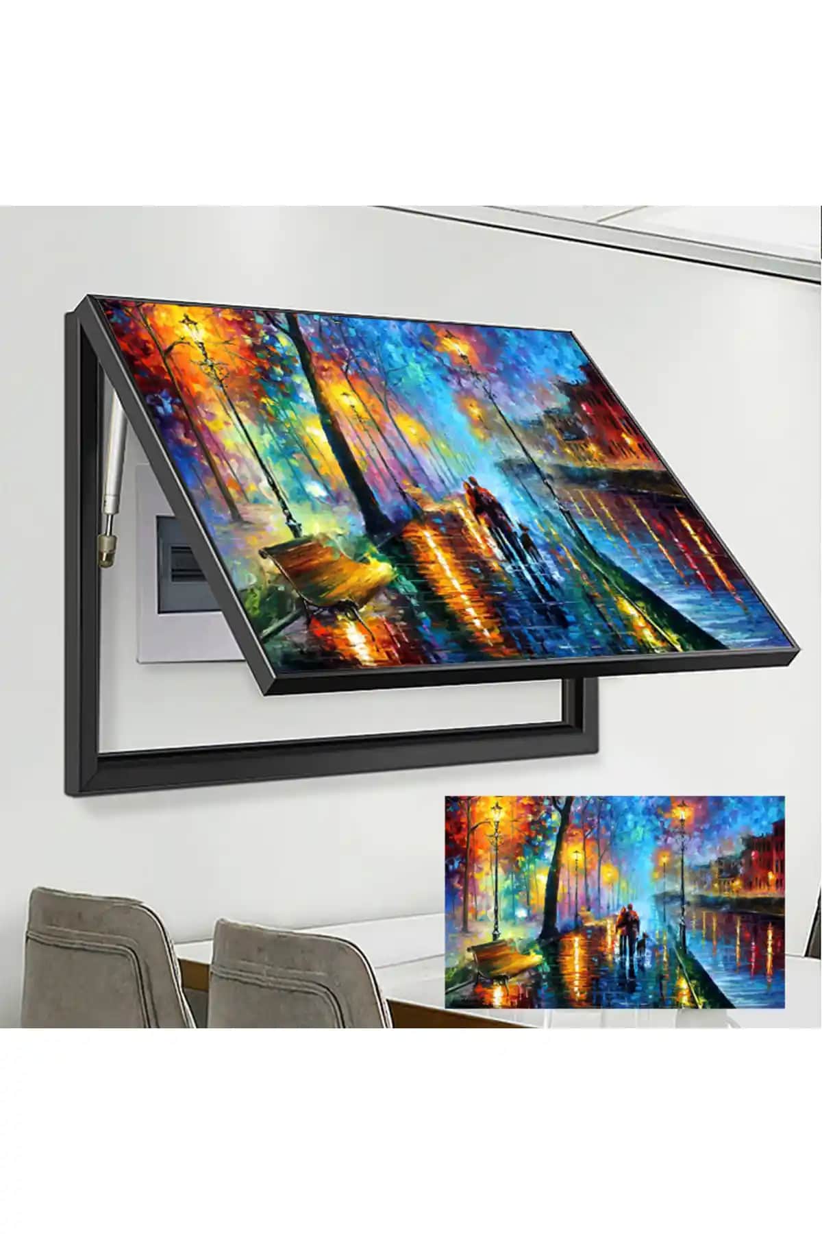 Sigorta Kutusu Gizleme Tabloları ile Dekorasyonda Estetik ve İşlevsellik Çözümleri