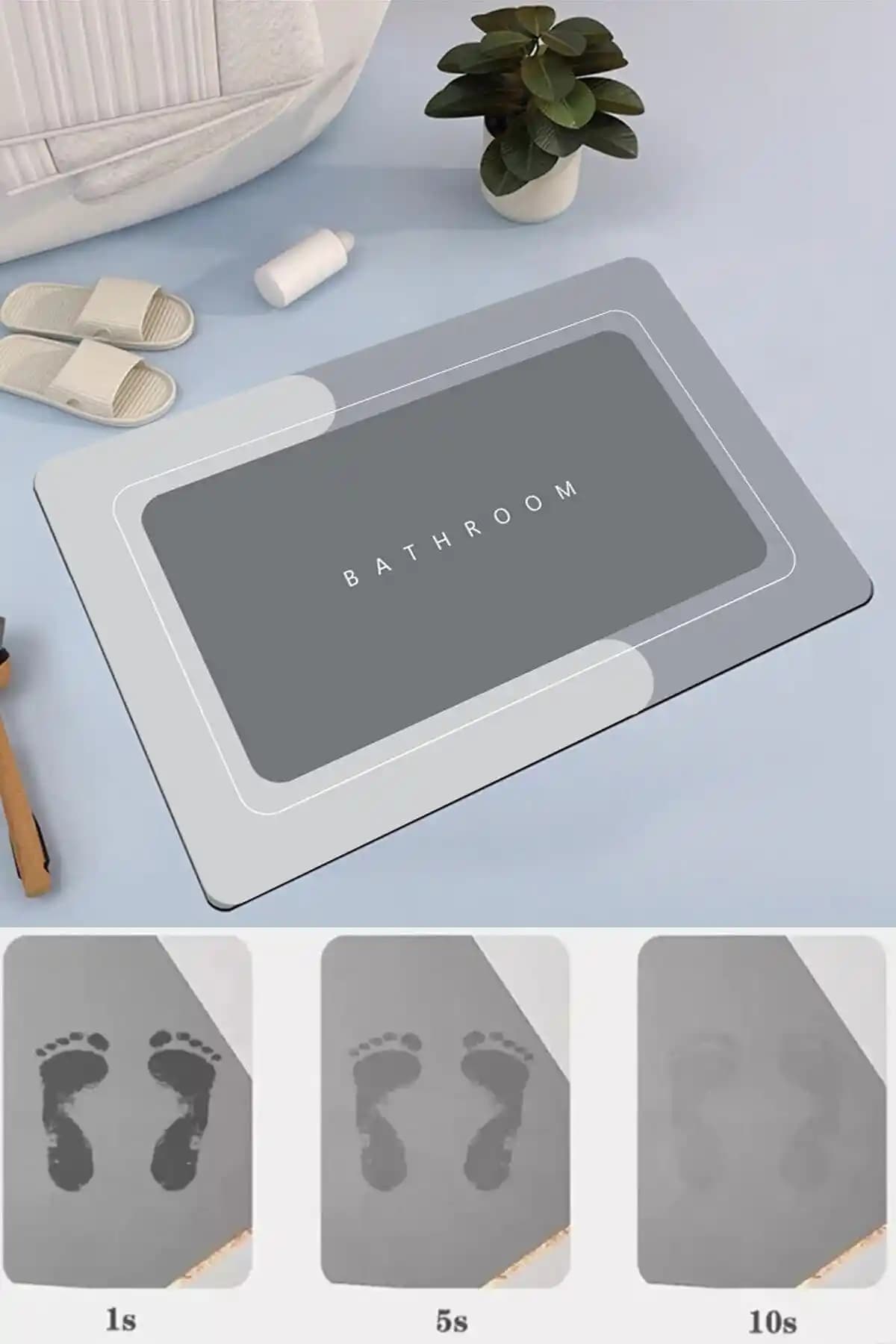 Sihirli banyo paspaslarıyla modern ve güvenli banyo dekorasyonu oluşturma rehberi