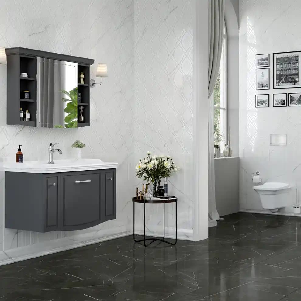 Siyah Banyo Seramikleri ile Modern ve Şık Dekorasyon İpuçları ve Tasarım Trendleri
