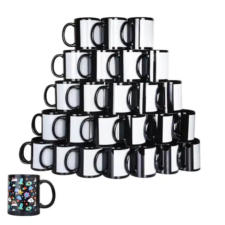 Siyah Porselen Kupa ile Modern ve Zarif Dekorasyon Çözümleri