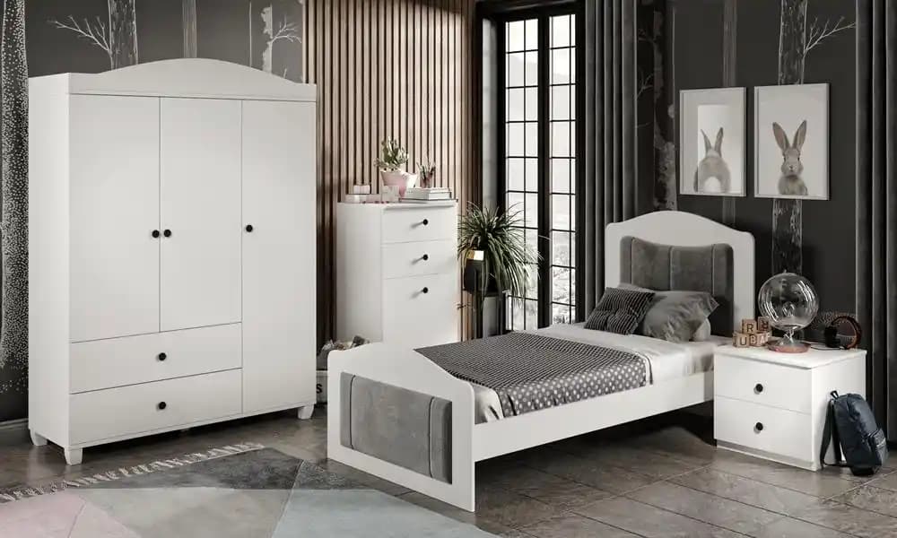 Siyah Renk Kullanımıyla Modern ve Şık Genç Odası Dekorasyonu Rehberi