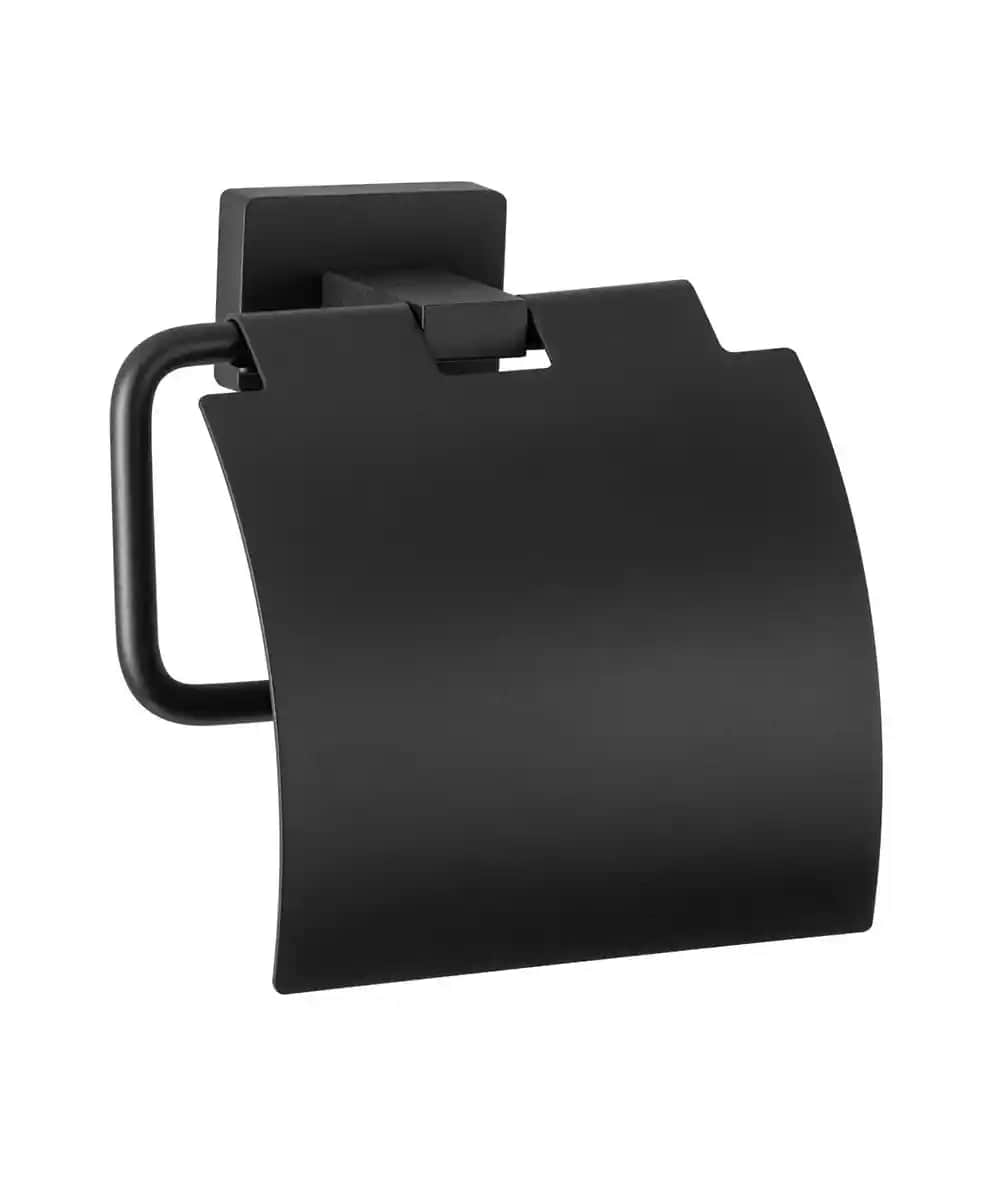 Siyah Tuvalet Kağıtlığı ile Modern ve Şık Banyo Dekorasyonu Nasıl Yapılır