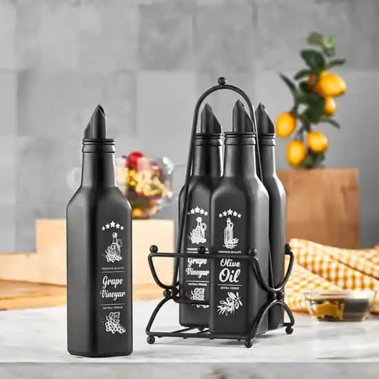 Siyah Yağdanlık Setleriyle Modern ve Şık Dekorasyon Çözümleri