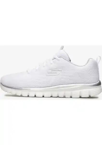 Skechers Graceful-Get Connected Kadın Beyaz Spor Ayakkabı: Konfor ve Şıklığın Birleştiği Tasarım