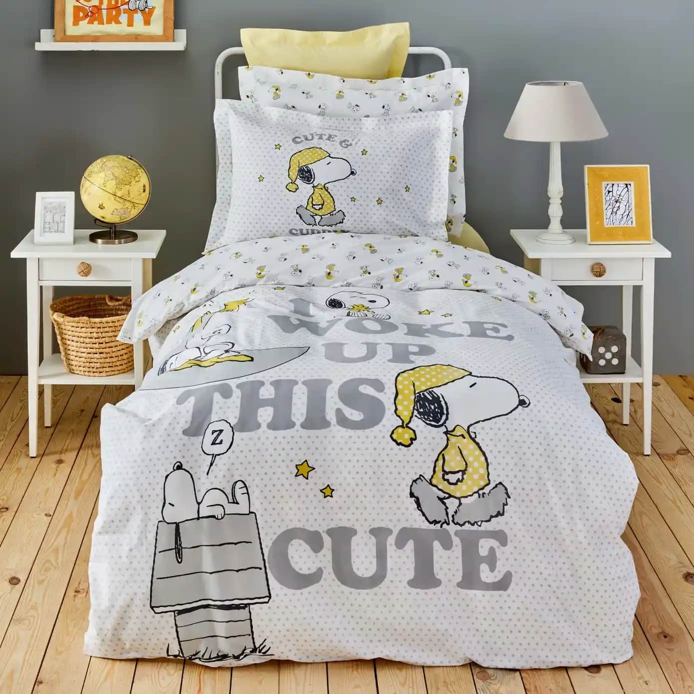 Snoopy Temalı Nevresim Takımlarıyla Çocuk ve Genç Odalarına Renk Katın