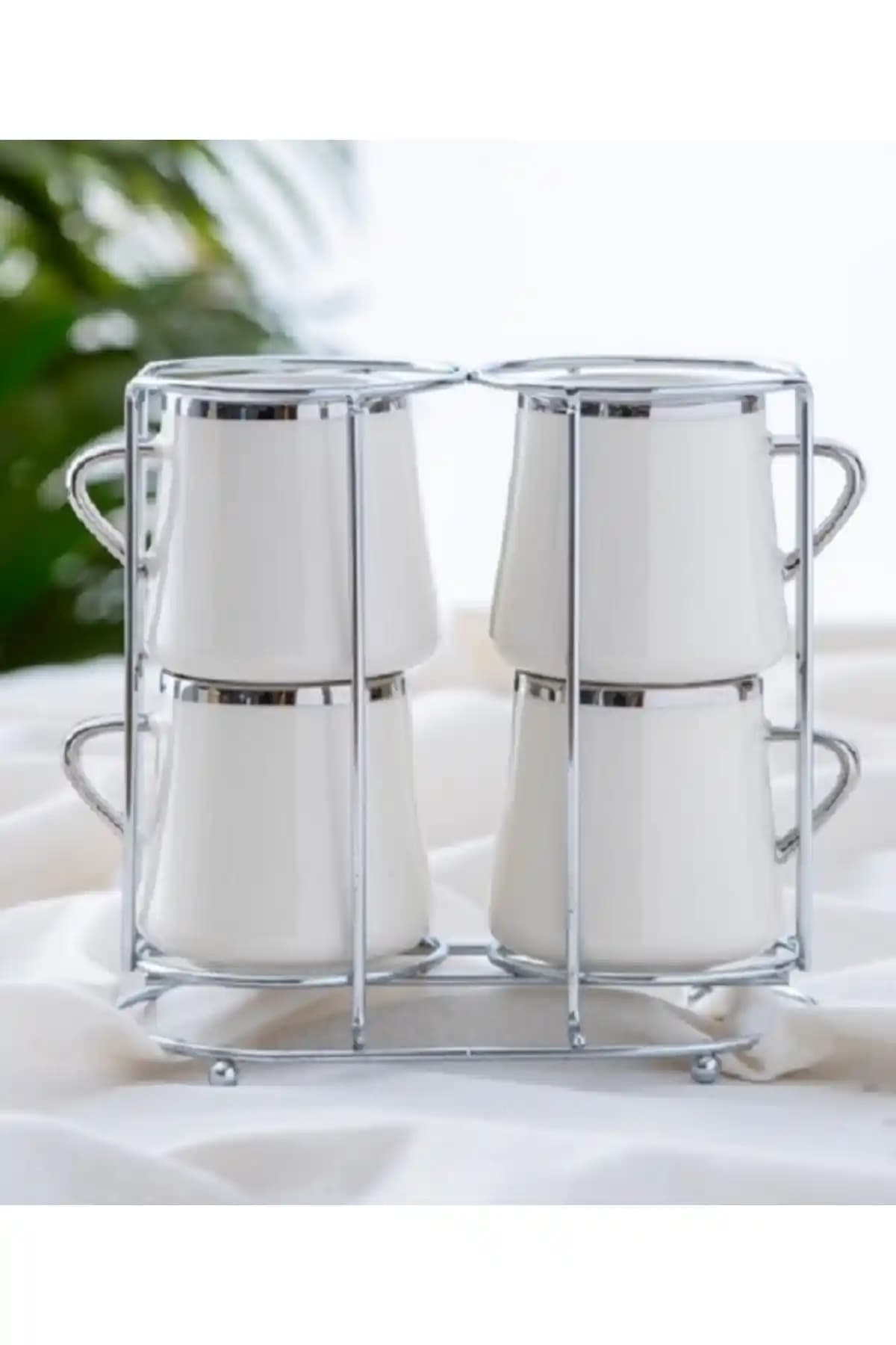 Standlı Fincan Takımıyla Modern Dekorasyon ve İşlevsellik Bir Arada