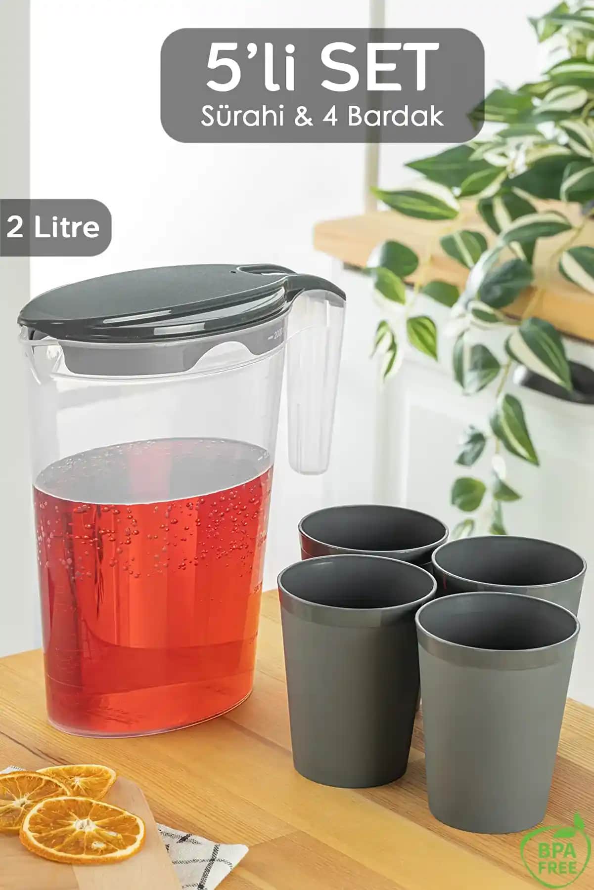 Sürahi ve Bardak Setleri ile Dekorasyonda Zarafet ve Fonksiyonellik Yaratıcı Seçenekler