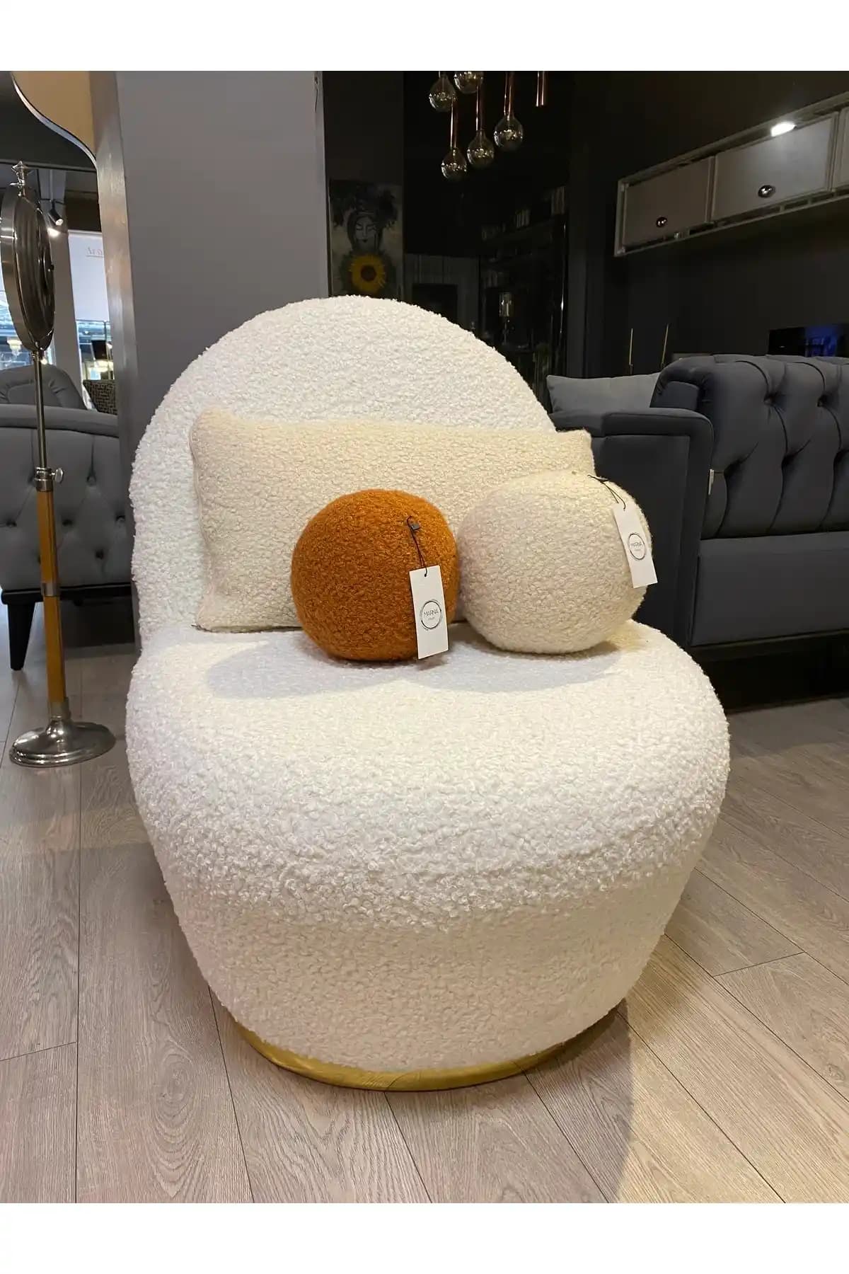 Teddy Kumaş Berjerler ile Modern ve Konforlu Dekorasyon Çözümleri