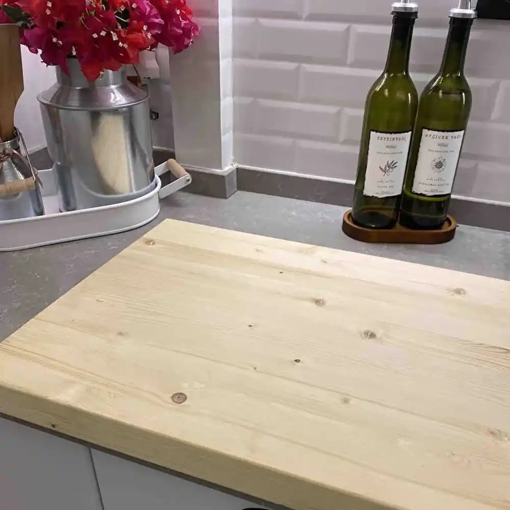 Tezgah Üstü Ahşap Tahta Dekorasyonda Zarafet ve İşlevsellik Uygulama Rehberi