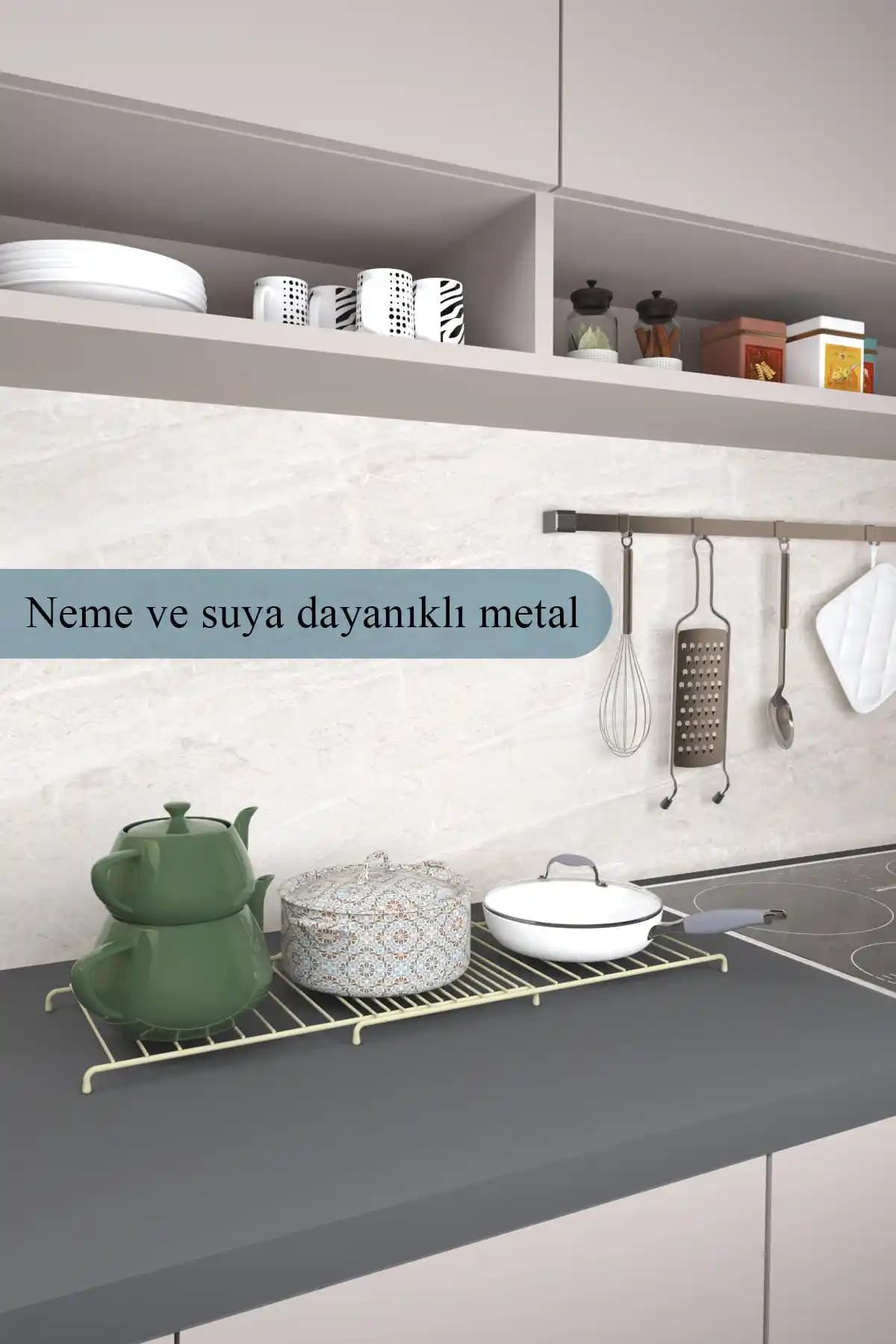 Tezgah Üstü Nihale Dekorasyon ve Fonksiyonellik İçin Zarif Bir Seçenek