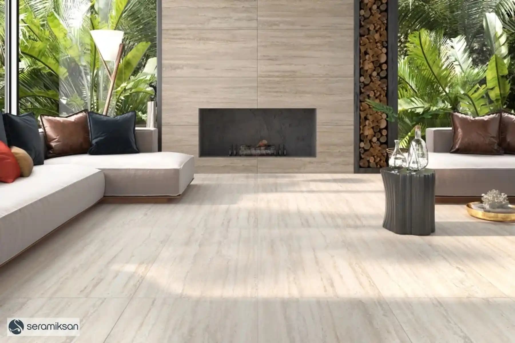 Traverten Seramikler: Doğal Estetiği ve Dayanıklılığıyla Modern Mekanlara Şıklık Katıyor