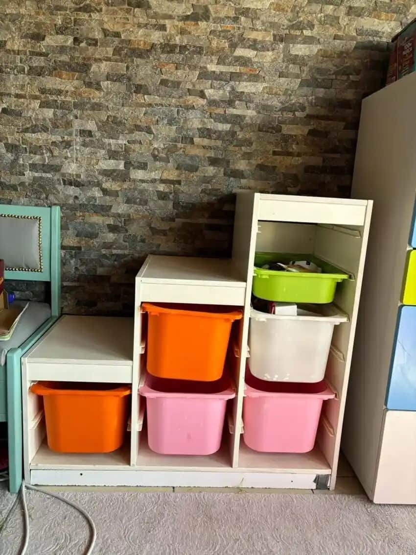 Trofast oyuncak dolabı ile çocuk odalarında fonksiyonellik ve şıklık sağlayan çözümler