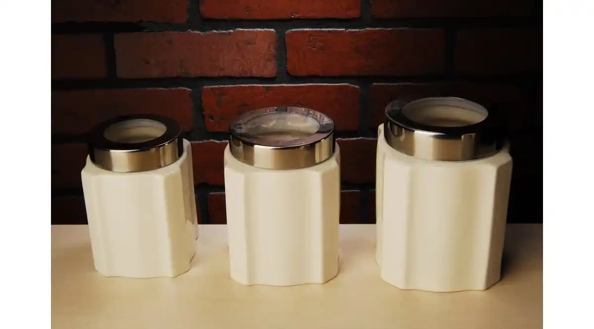 Üçlü Porselen Kavanoz Setleri ile Şık ve İşlevsel Ev Dekorasyonu Çözümleri