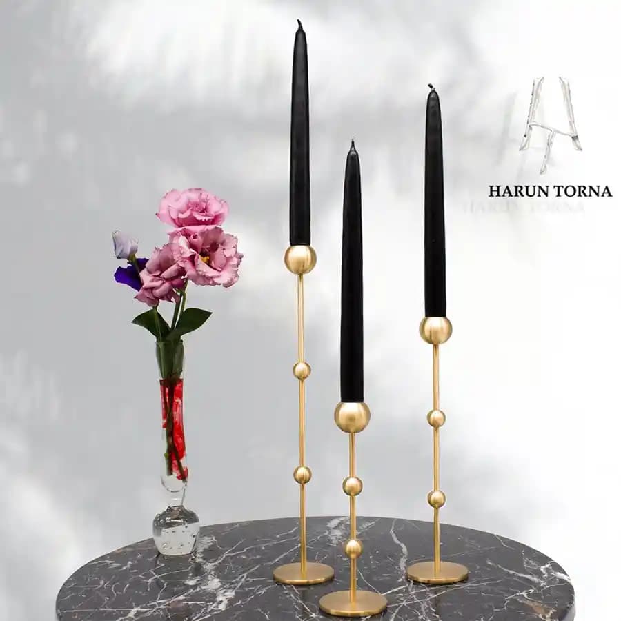 Uzun Mumluklar Dekorasyonda Zarafet ve Şıklık İçin Modern ve Klasik Seçenekler