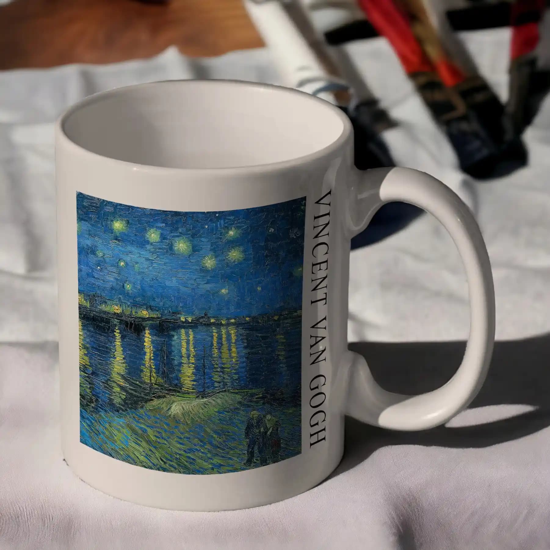 Van Gogh Kupa ile Sanatın Gücüyle Dekorasyonunuza Estetik Katın