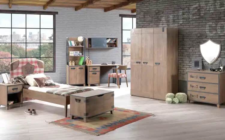 Vintage genç odası dekorasyonu: zamansız şıklık ve modern dokunuşlar