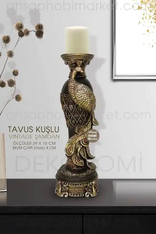 Vintage Mumluklar ile Dekorasyonda Zamansız Şıklık ve İşlevsellik Rehberi