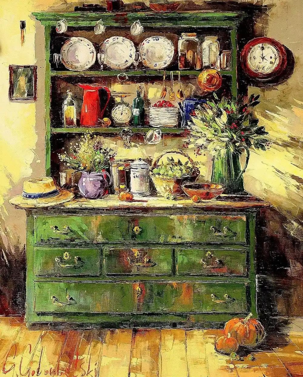 Vintage Mutfak Dolabı: Nostaljik Şıklık ve Fonksiyonelliğin Buluşması