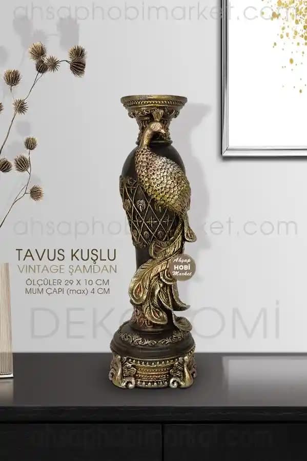 Vintage Şamdanlar ile Ev Dekorasyonunda Zamansız Şıklık ve Atmosfer Yaratma Rehberi