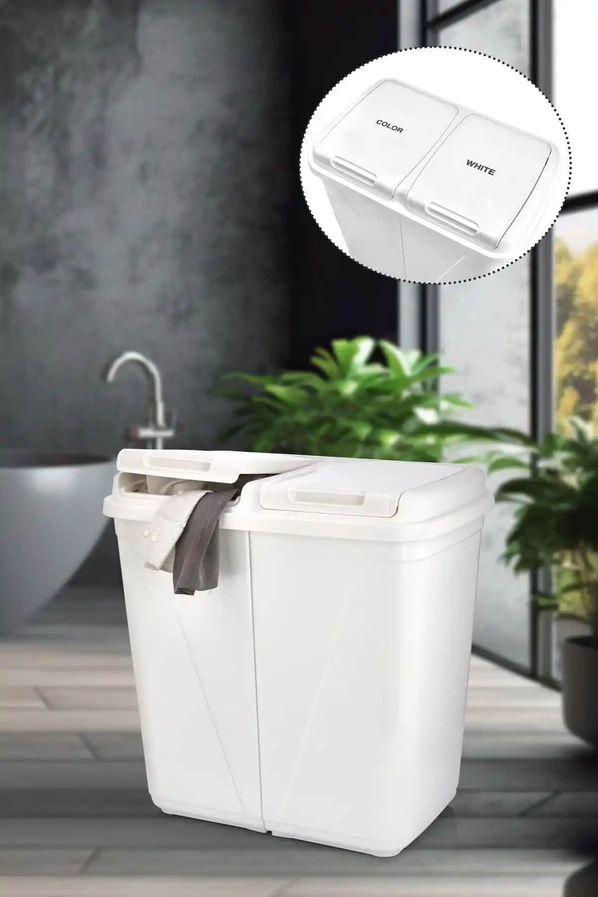 Violet Kirli Sepetleri: Modern Dekorasyonda Renk ve Fonksiyonun Uyumuyla Şıklık