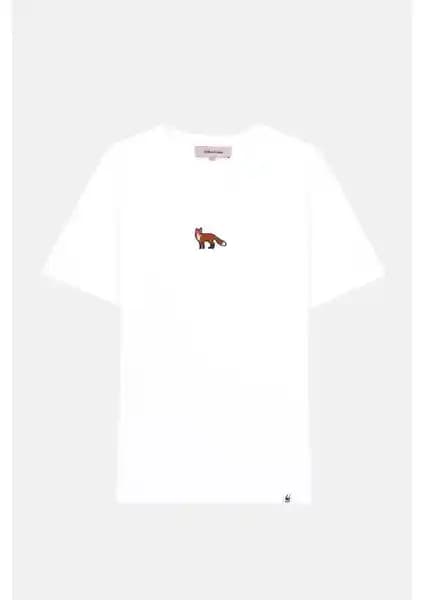 WWF Market Kızıl Tilki Hafif Doğa Temalı Sürdürülebilir Unisex T-Shirt