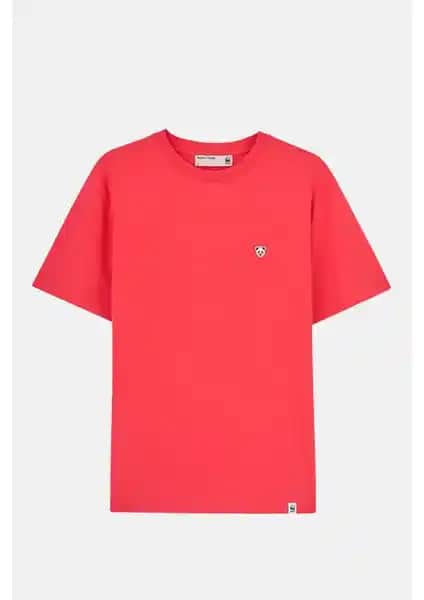 WWF Market Panda Hafif Pamuklu T-shirt Nar Çiçeği Renkli Doğa ve Şıklık Buluşması
