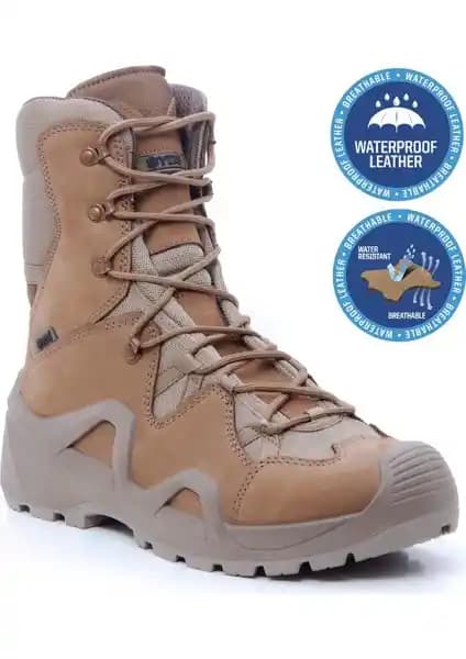 YDS Astor Hakiki Nubuk Deri Bot: Profesyonel Taktik ve Outdoor Kullanımına Uygun