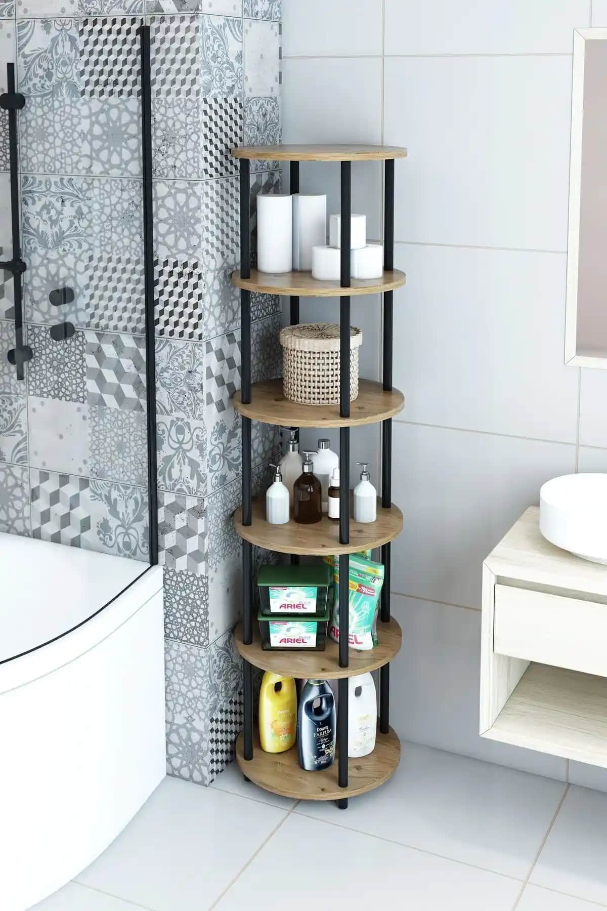 Yuvarlak Banyo Dolabı ile Modern ve Şık Banyolar Yaratmanın Yolları