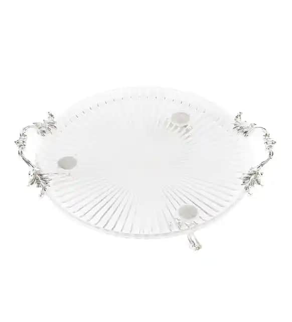 Yuvarlak Cam Tepsi Dekorasyon ve Fonksiyonellik İçin Modern ve Şık Seçenekler