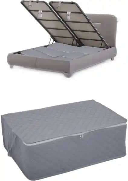 Adarya Çekyat Baza Tipi Hurç ile Serstil Büyük Boy Baza Altı Hurç Karşılaştırması