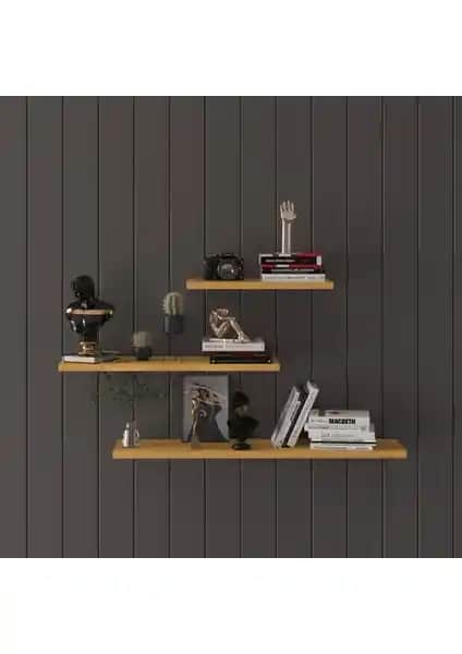 Asra Trend Doğal Modern Organizer ve File Ev Tekli Duvar Rafı Karşılaştırması