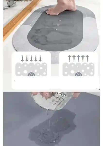 Banyo Güvenliği ve Konforu İçin En İyi Su Emici Kaydırmaz Paspas Seçenekleri