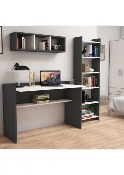Bimossa Hürrem ve Robin Home Raflı Çalışma Masası Karşılaştırması