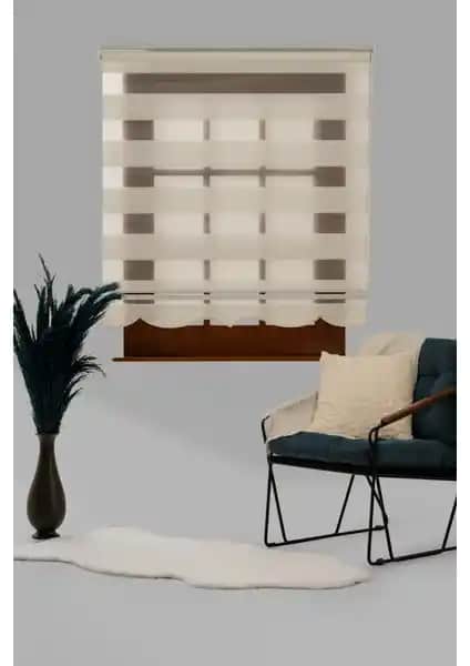 Blind-X Beyaz Geniş Plise ve Çizgili Simli Stor Zebra Perdeleri Karşılaştırması