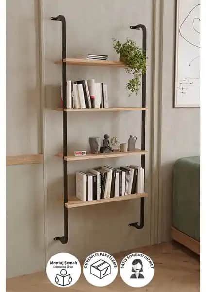 Bofigo 4 Raflı ve Moonlife Tree Dekoratif Kitaplık Karşılaştırması: Malzeme, Tasarım ve Kullanım Özellikleri