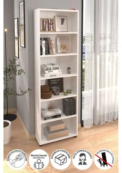 Bofigo 6 Raflı ve Montenero Kitaplık Karşılaştırması: Hangi Model Daha Uygun 1